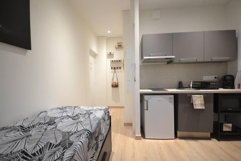 Studio en résidence privée à Villeurbanne Exterior foto